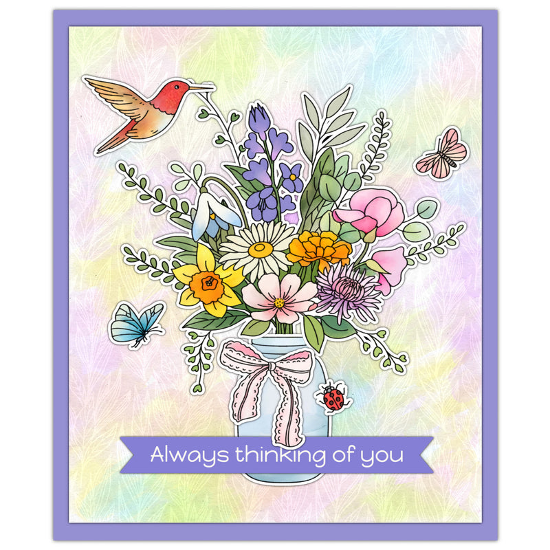 Poppy Crafts Cutting Dies & Stamp Set