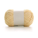 Poppy Crafts Fine Chenille Yarn 50g - Light Cream