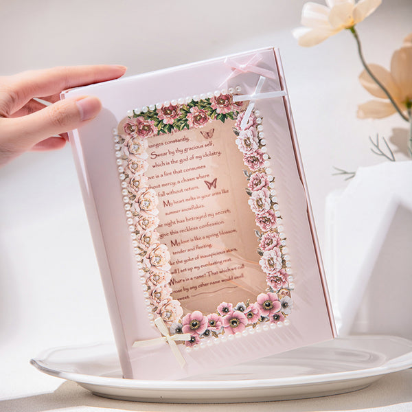 Poppy Crafts Flower Stickers - Rose Story