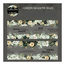 Poppy Crafts Flowers Bloom in the Dark PET Sticker Roll - Green Shadow Haze