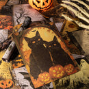 Poppy Crafts Halloween Double-Sided Paper - Black Cat Prophecy