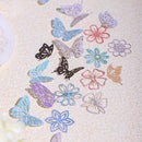 Poppy Crafts Hollow Cut Kraft Paper - Snowflakes Melt