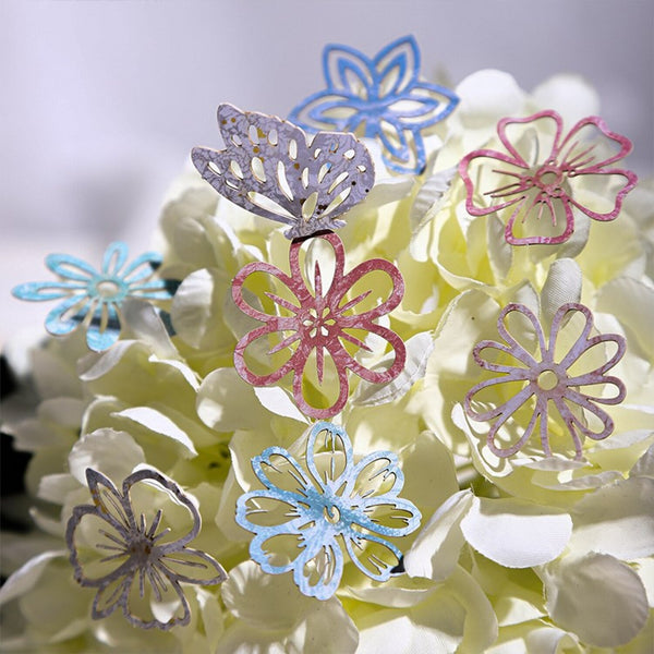 Poppy Crafts Hollow Cut Kraft Paper - Snowflakes Melt