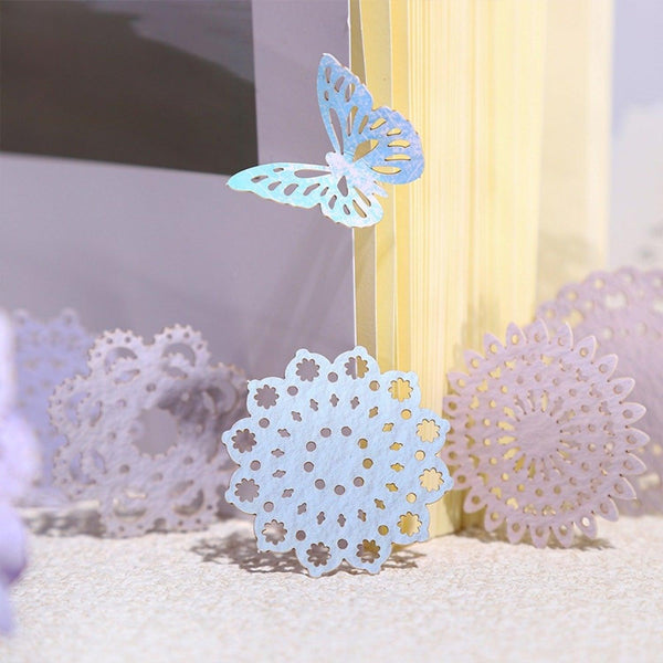 Poppy Crafts Hollow Cut Kraft Paper - Snowflakes Melt