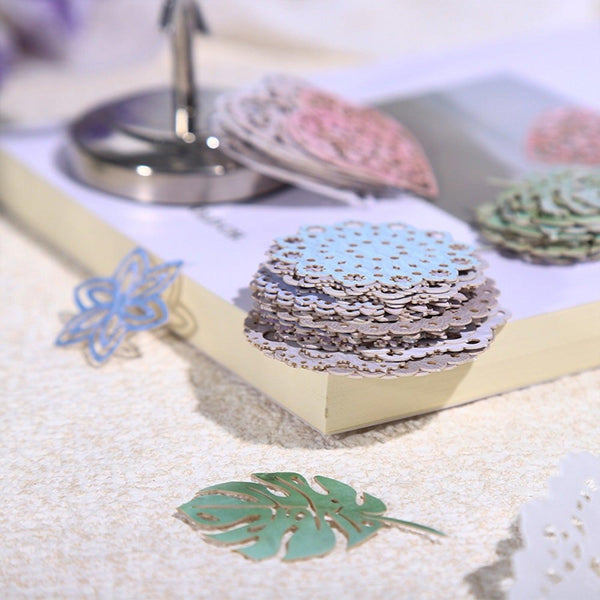 Poppy Crafts Hollow Cut Kraft Paper - Snowflakes Melt