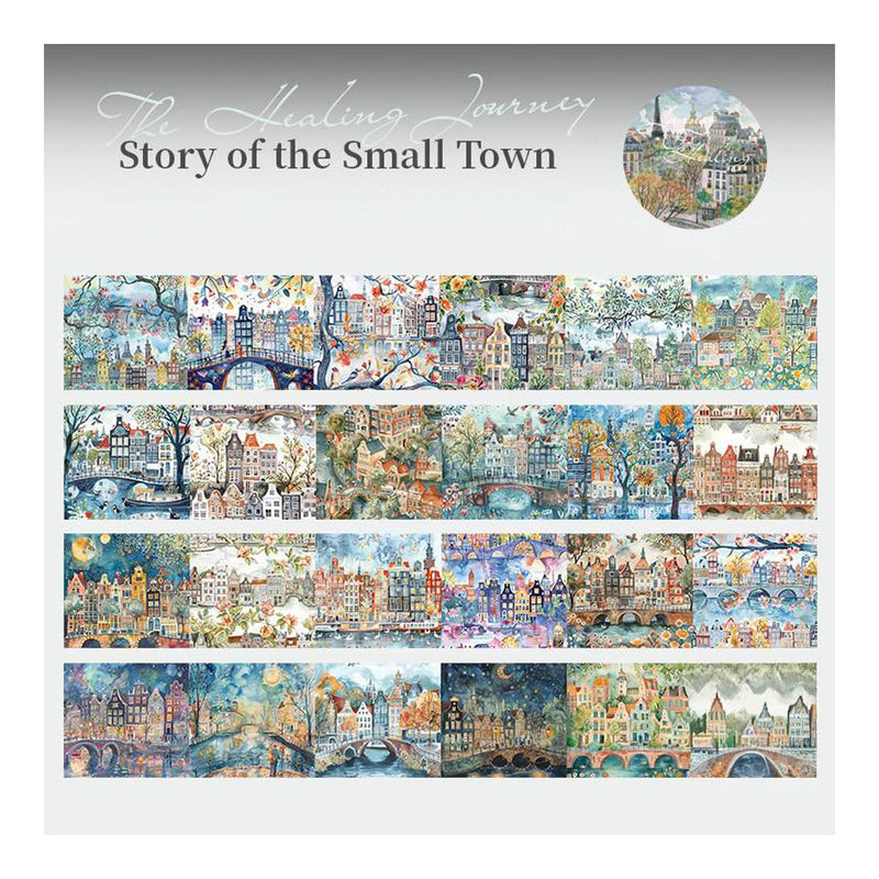 Poppy Crafts Journey of Healing Washi Tape - Story of the Small Town
