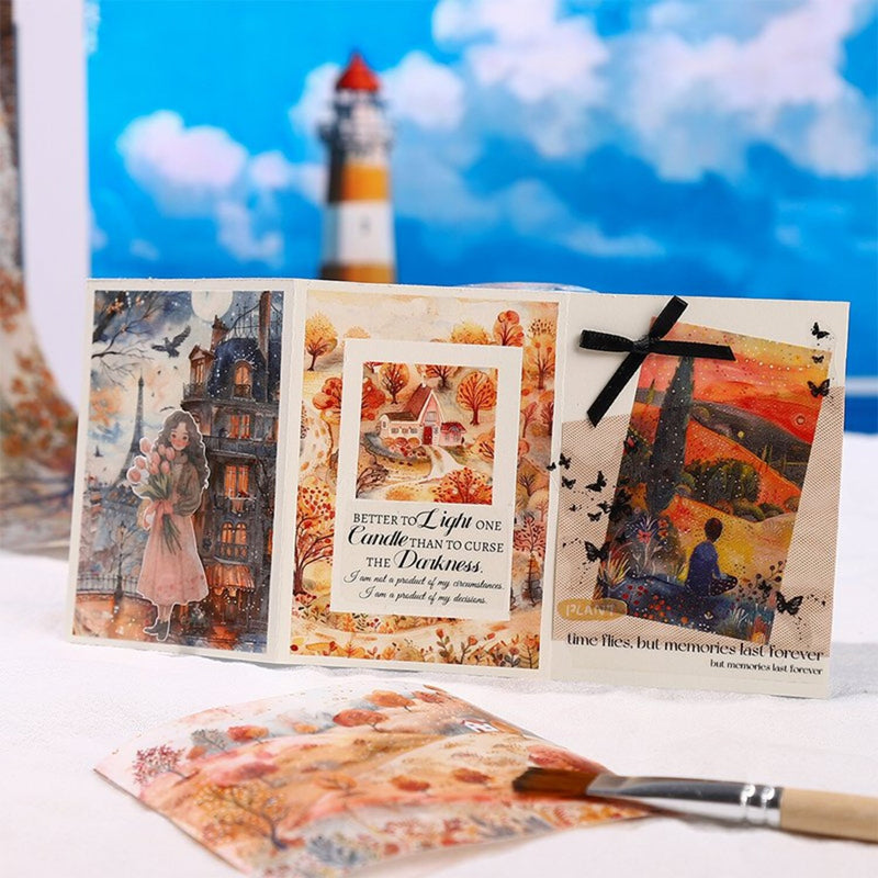 Poppy Crafts Journey of Healing Washi Tape - Story of the Small Town