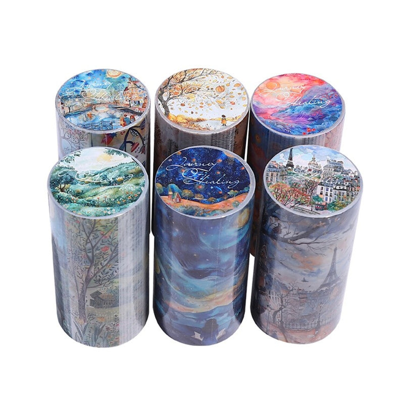 Poppy Crafts Journey of Healing Washi Tape - Story of the Small Town