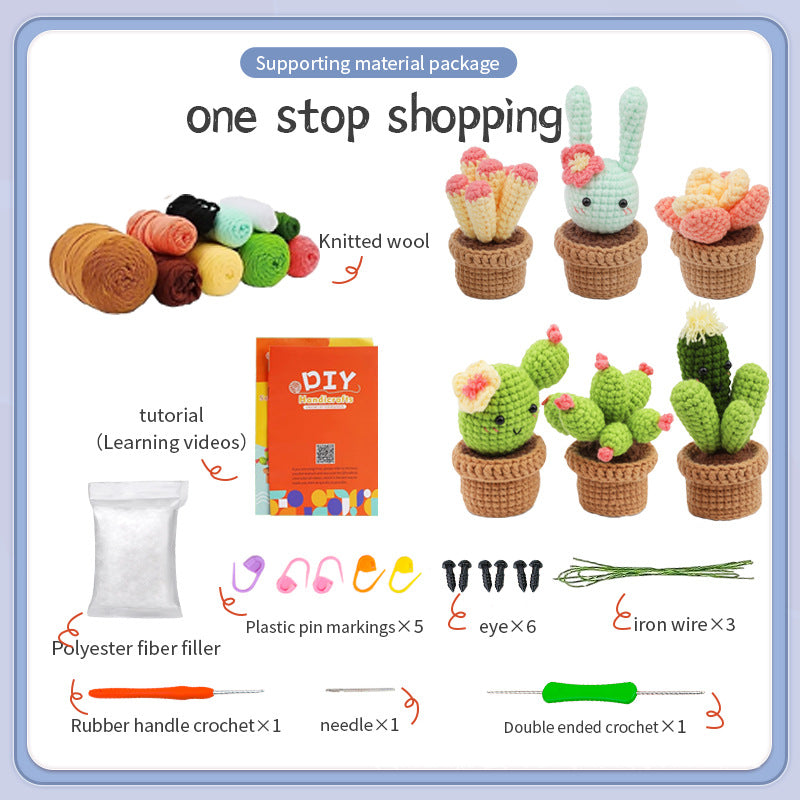 Poppy Crafts Learn to Crochet Kit
