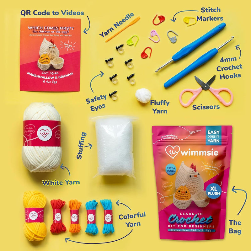 Poppy Crafts Learn to Crochet Kit
