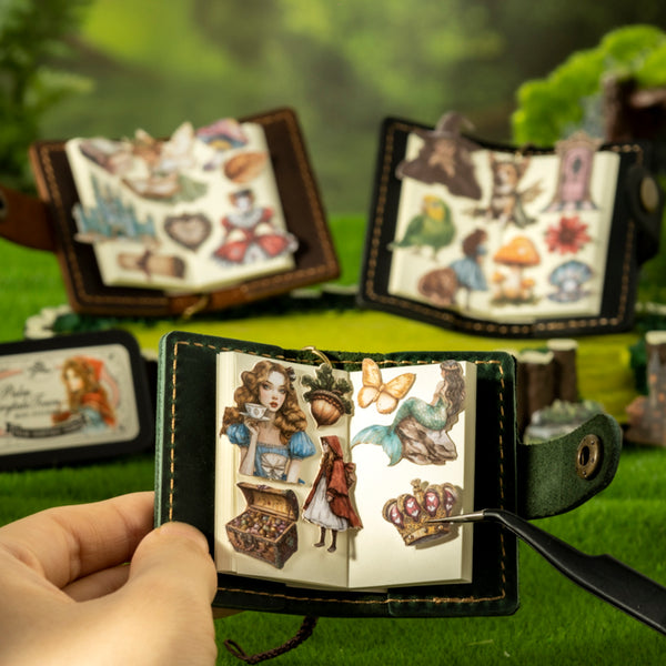 Poppy Crafts Palm Fairytale Town Mini Stickers + Tin - Little Red Riding: Berry Town