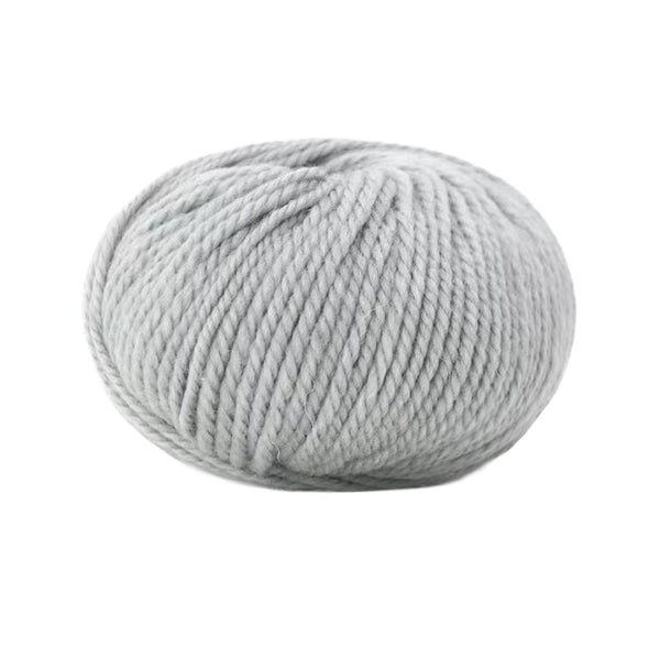 Poppy Crafts SoftSpun Wool Blend Yarn 50g  - Light Grey