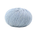 Poppy Crafts SoftSpun Wool Blend Yarn 50g  - Light Steel