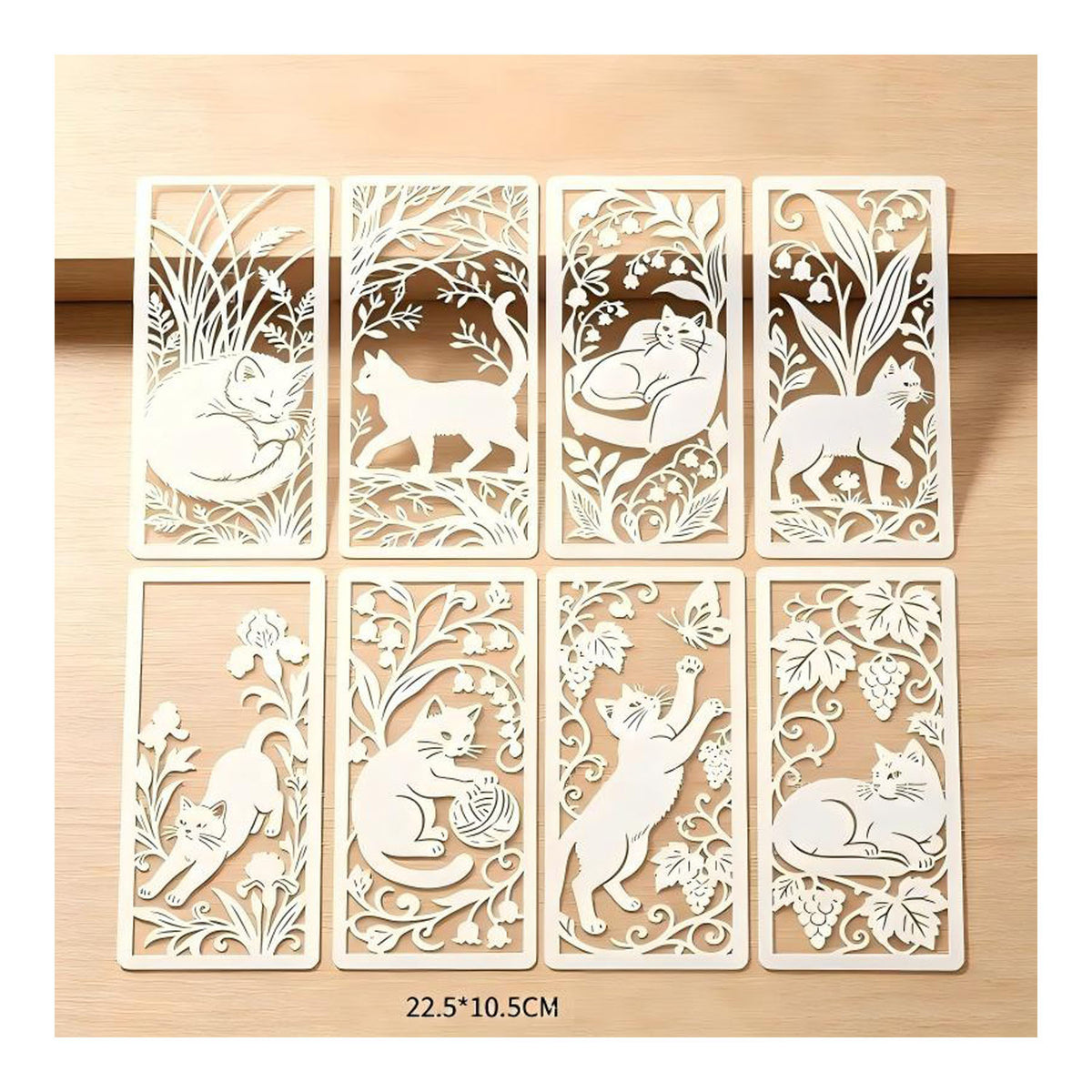Poppy Crafts Cat Designs Stencil Kit #209 | CraftOnline