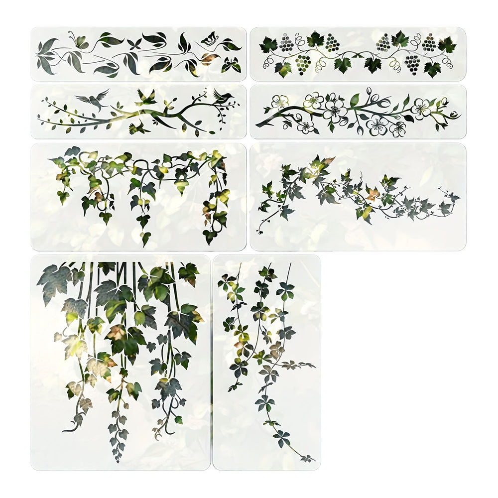 Poppy Crafts Botanical Designs Stencil Kit #215 | CraftOnline