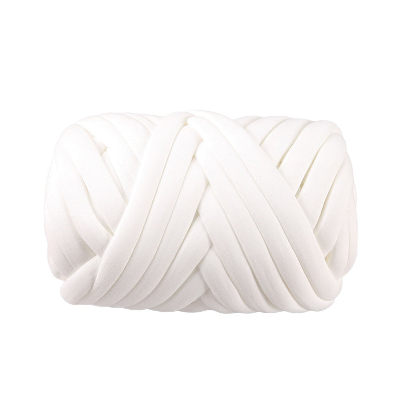 Poppy Crafts Super Chunky Hand Knitting Yarn 500g  - White