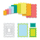 Poppy Crafts Wavy Nesting Die Bundle 4 Pack