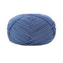 Poppy Crafts Wool Thread Mercerised Yarn 50g - Grey Blue