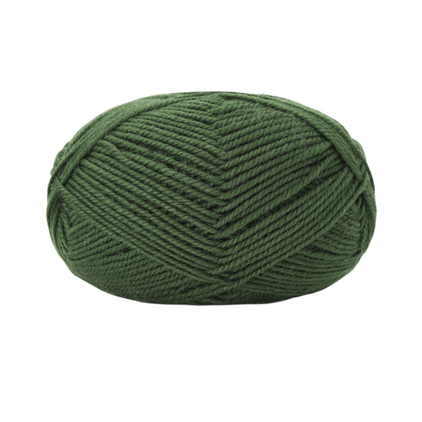 Poppy Crafts Wool Thread Mercerised Yarn 50g - Olive