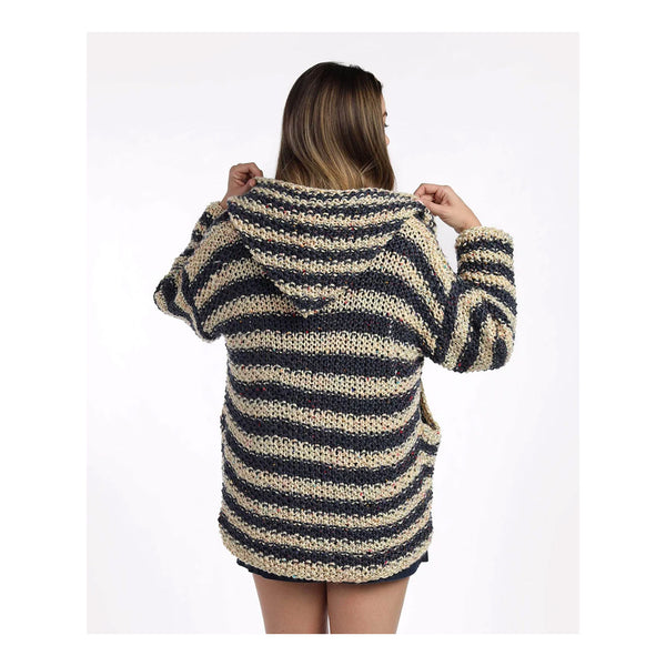 Premier Yarns Free Pattern -  Flora  - Hanging Loose Hoodie