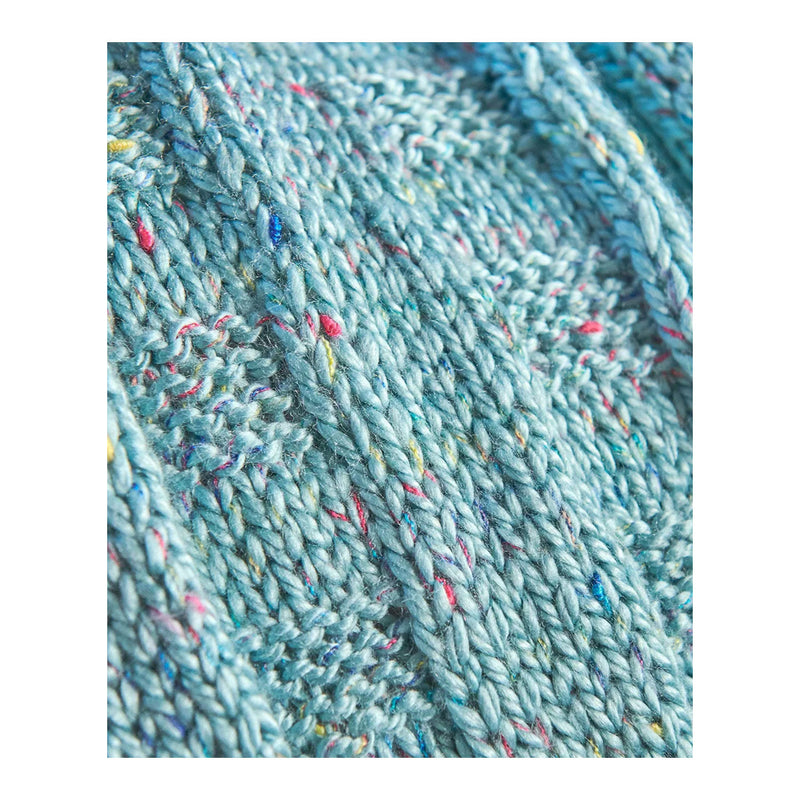 Premier Yarns Free Pattern -  Flora  - Woven Rib Blanket
