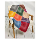 Premier Yarns Free Pattern - Karma - Good Karma Grid Blanket