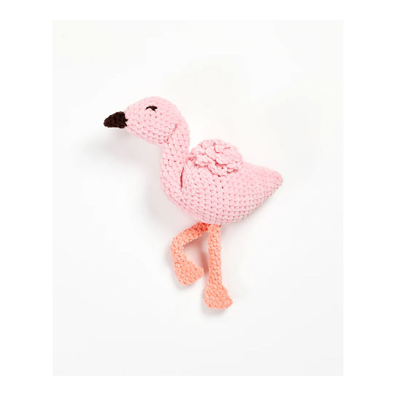 Premier Yarns Free Pattern - Parfait Chunky - Amigurumi Flamingo
