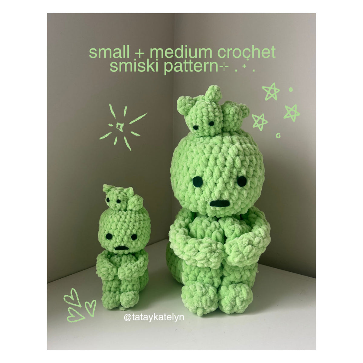 Premier Yarns Free Pattern - Parfait Chunky - Small Smiski Pattern ...