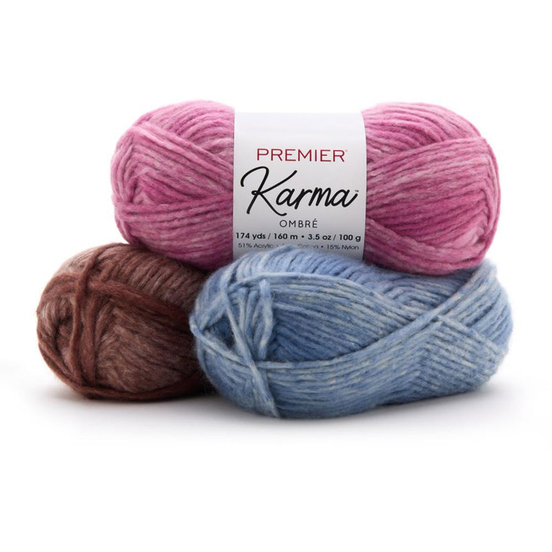 Premier Yarns Karma Ombré - Ultimate Grey