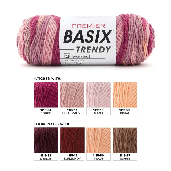 Premier Basix Trendy Yarn - Bouquet