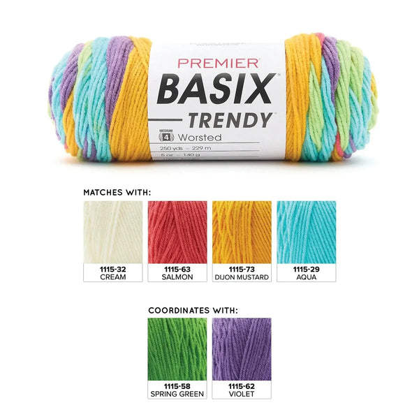 Premier Basix Trendy Yarn - Pinata