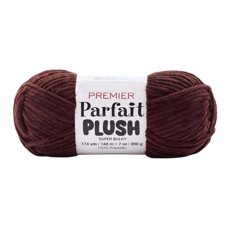 Premier Parfait Plush Yarn - Chocolate