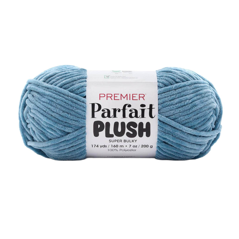 Premier Parfait Plush Yarn - French Blue