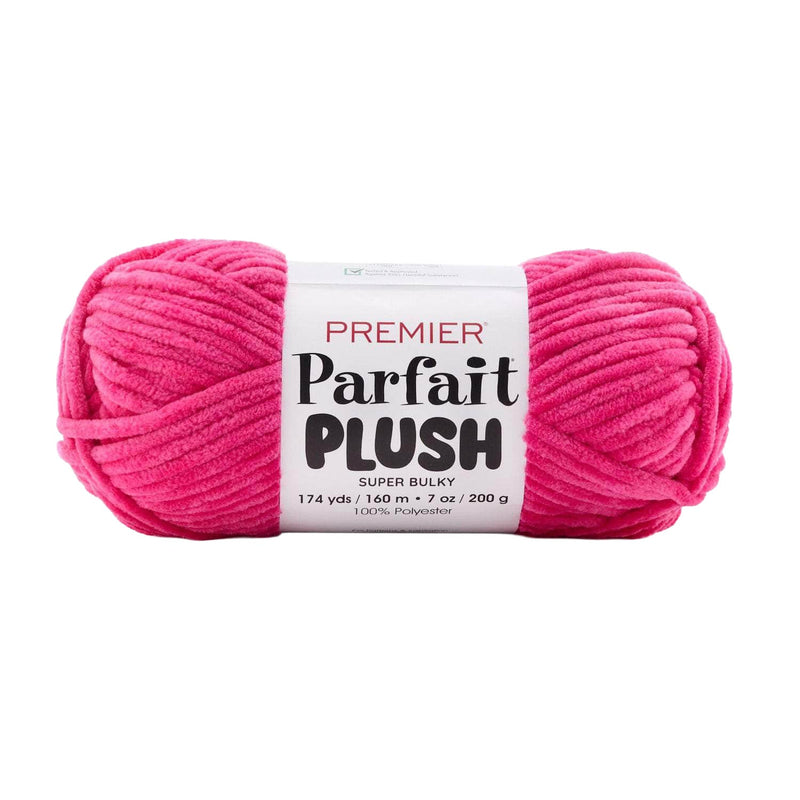 Premier Parfait Plush Yarn - Hot Pink