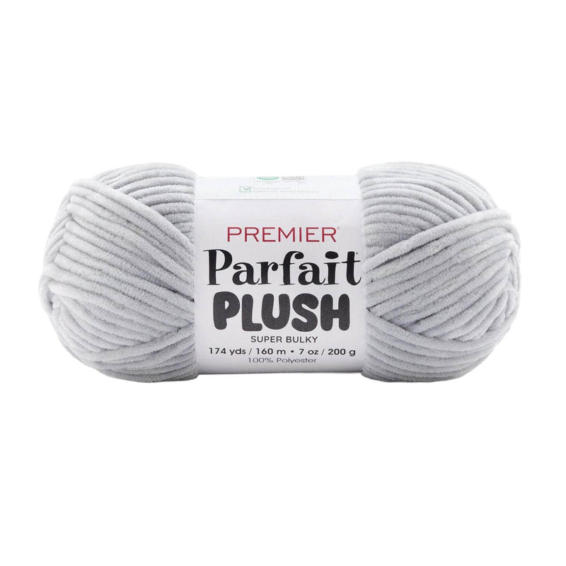 Premier Parfait Plush Yarn - Pale Gray