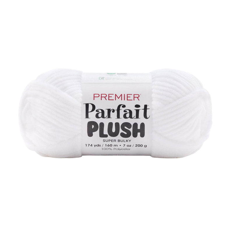 Premier Parfait Plush Yarn - White