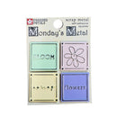 Pressed Petals Scrap Metal -Spring