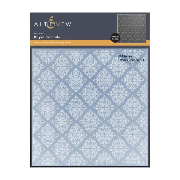 Altenew Royal Brocade One-of-a-Kind 3D Embossing Folder