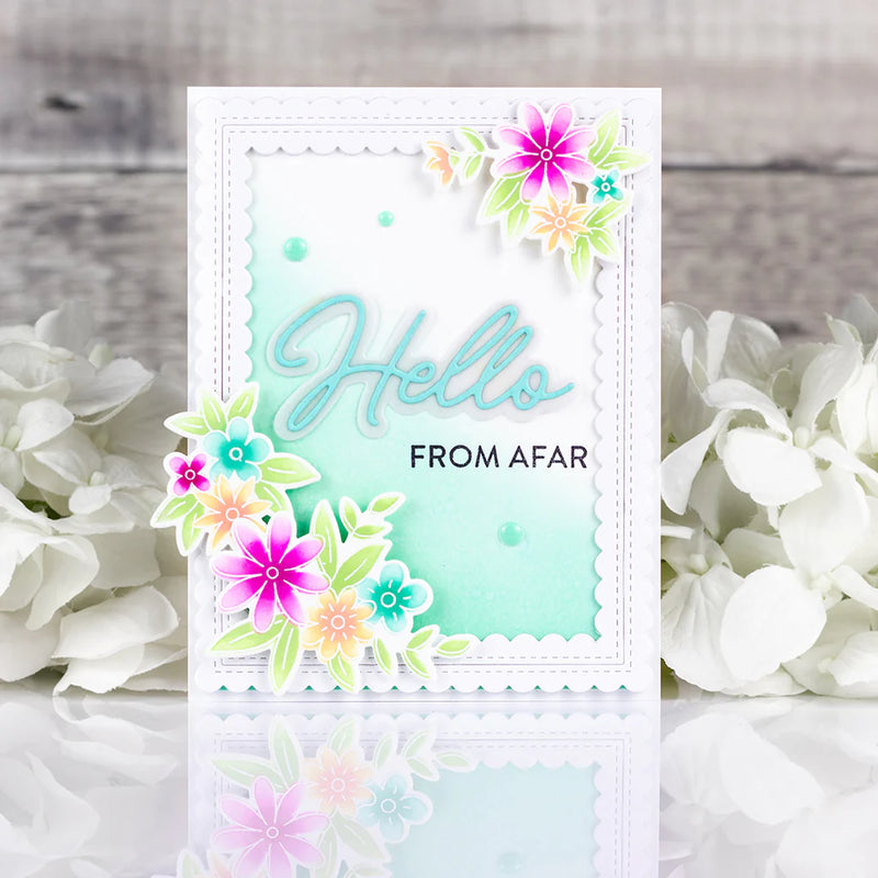 Pinkfresh Studio Press Plate Basic Sentiments