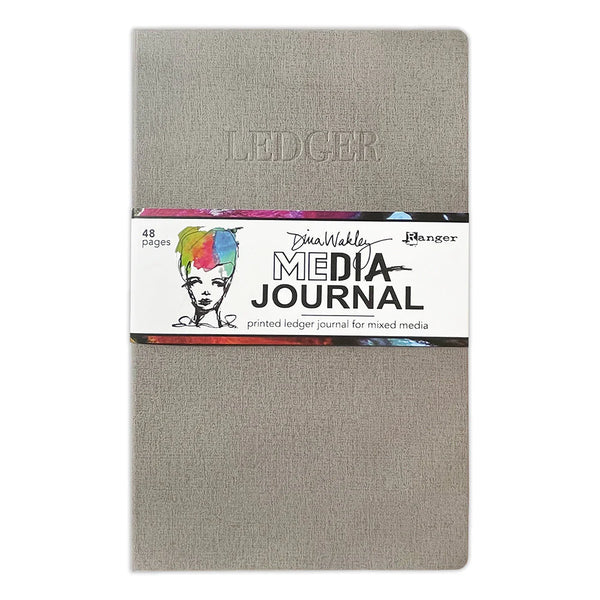 Dina Wakley MEdia Journal 12"X7.5" Ledger