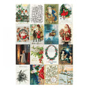 Re-Design A4 Decoupage Fiber - Season’s Greetings From The Past