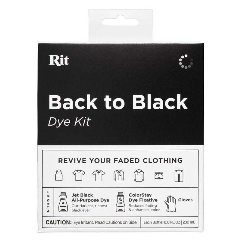 Rit Fabric Dye Kit - Back To Black