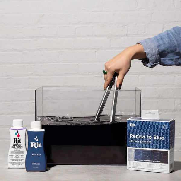Rit Denim Dye Kit - Renew To Blue