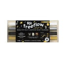 Rit freeflow Monochrome Set 4-pack dual-tip paint markers in a clear plastic case with a black label, shown on a white background.
