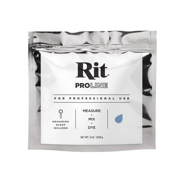 Rit ProLine dye packet for professional use on a white background