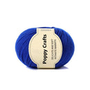 Poppy Crafts Wool Thread Anti-Pilling Yarn 50g - Royal Blue