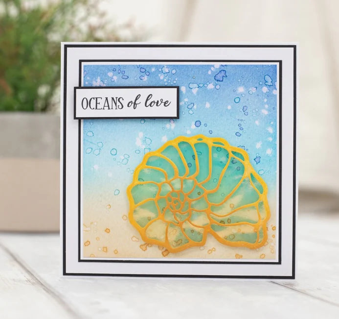 Sara Signature Enchanted Ocean Metal Die Spiraling Shell*