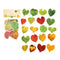 Poppy Crafts Leaves of Nature Sticker Pack - Cardioid Leaves