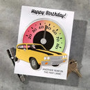 Spellbinders Classic Road Legends Etched Dies By Mindy Eggen - Speedometer
