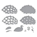 Spellbinders Etched Dies Kaleidoscope Peacock*